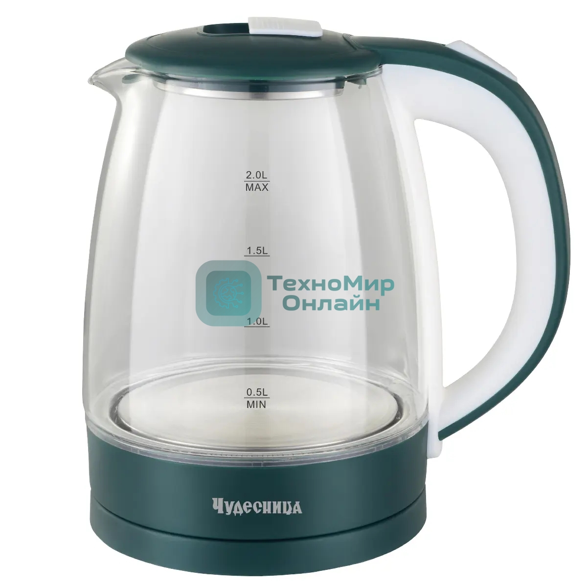 Чайник электрический Чудесница ЭЧ-2040 стеклянный