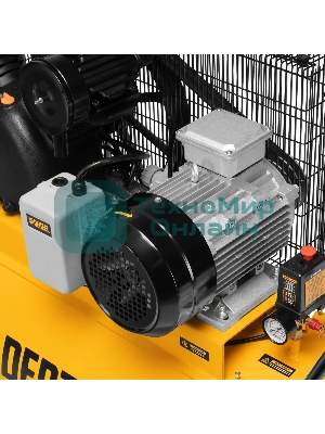 Компрессор воздушный Denzel рем. привод BCV 5500-T/200, 5,5 кВт, 200 литров, 850 л/мин