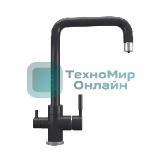 Кухонный смеситель Maunfeld MFQT-19DGR темно-серый