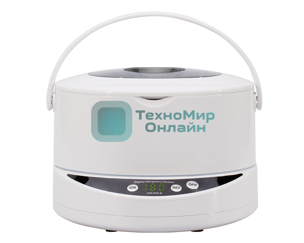 Ультразвуковая ванна Codyson CDS-200B белый, 0,75 л, 50 Вт