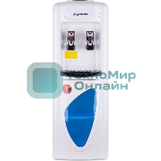 Кулер для воды Aqua Work 0.7LR, верхняя загрузка, нагрев 95 °С, охлаждение 10 °С, белый