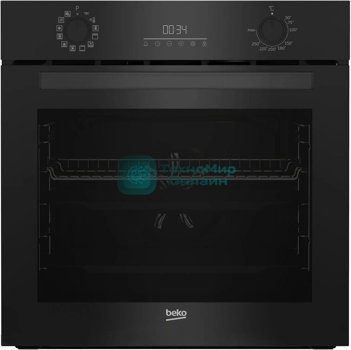 Электрический духовой шкаф Beko BBIM18300SG, черный