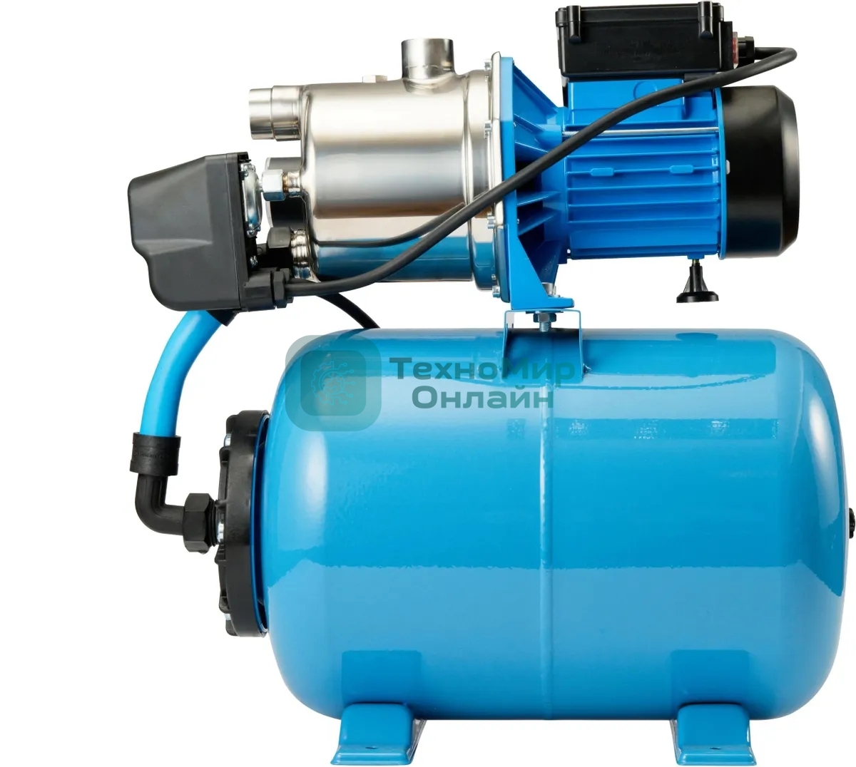 Насосная станция центробежный Джилекс Джамбо 60/35 Н-24 2.0 620Вт 3600л/час (в компл.:Реле давления РДМ-5, гидроаккумулятор 24 литра) (3012)