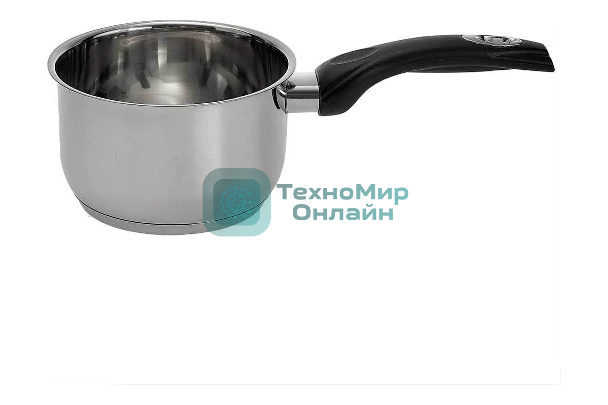 Ковш WEBBER BE-133 бакелитовая ручка, 1.5 л, 14х8,5 см, нержавеющая сталь, без крышки