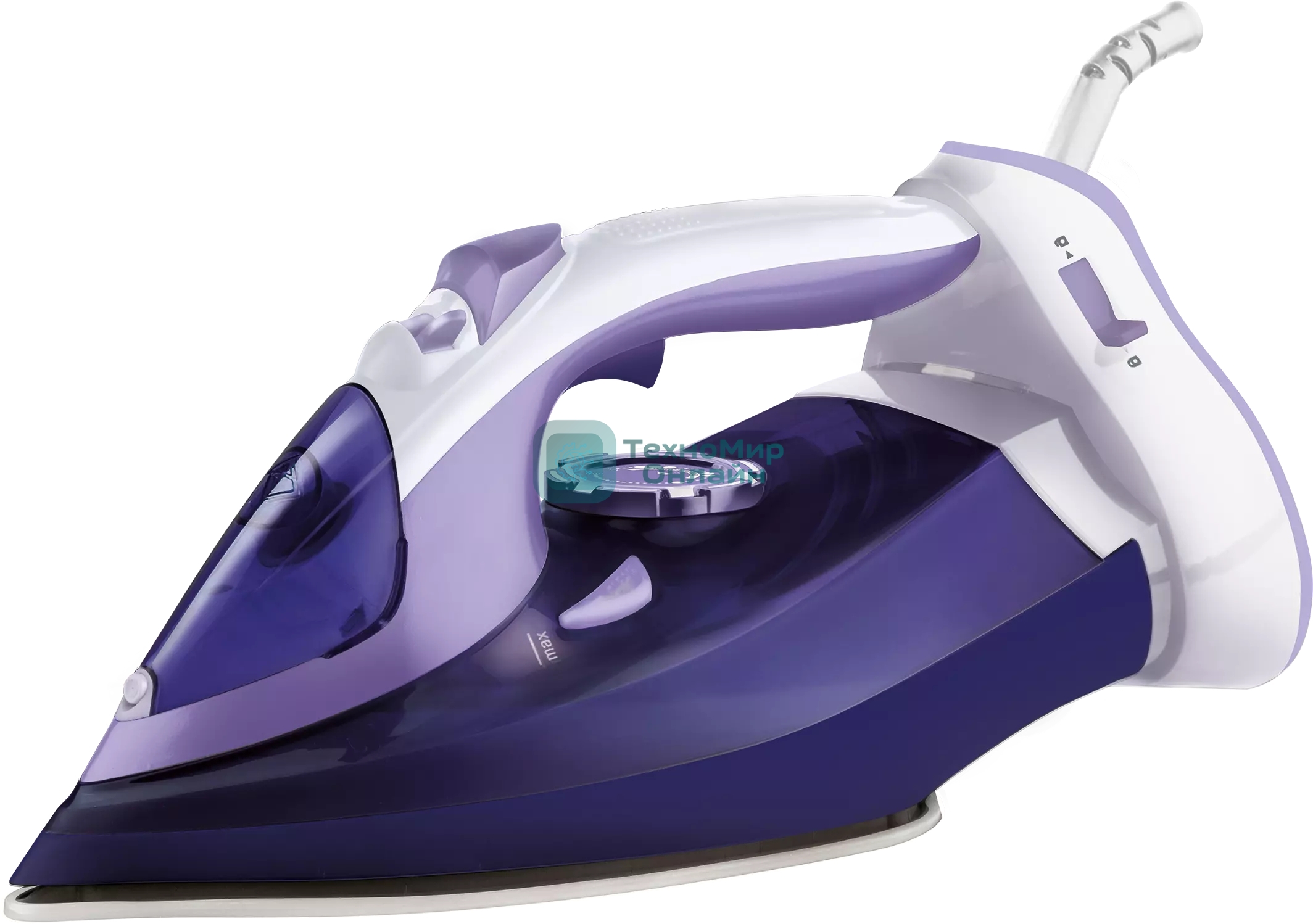 Утюг LEONORD LE-1807U фиолетовый, 2600 Вт, 28 г/мин, 1 г/удар, 350 мл