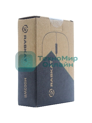 Мышь беспроводная Raskat M003WR белый, 2400 dpi, радиоканал, Bluetooth, USB, кнопки - 3