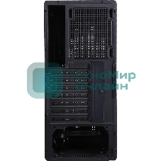 Компьютерный корпус Accord ACC-188R2 черный без БП ATX 4x120мм 1xUSB 2.0 1xUSB 3.0 1xUSB3.1 audio