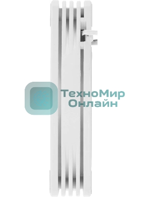 Вентилятор для корпуса Accord ACC-YH12 ARGb 120х120x25 белый 4-pin 27дБ (ACC-YH12 ARGb белый) brown box