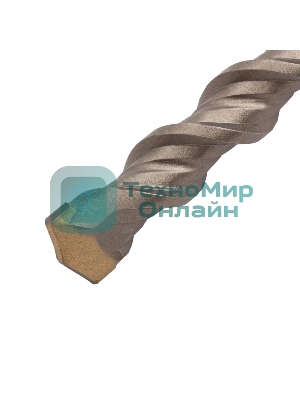 Бур по бетону Denzel двойная спираль, Cobalt W-tip, 18x600 мм, SDS PLUS