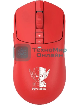 Мышь беспроводная/проводная A4Tech Bloody R72 Pro красный, 26000 dpi, радиоканал, USB/USB-C, кнопки - 7