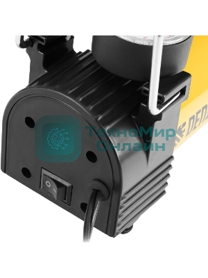 Компрессор автомобильный Denzel DС-20, 12 В, 10 атм., 35 л/мин