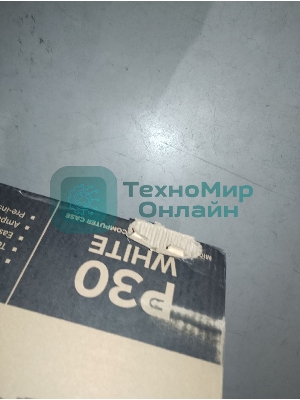 (Поврежденная упаковка) Корпус MiniTower Zalman P30 White (mATX, без БП, ARGB, USB3.2 Type-A + USB3.2 Type-C) (Zalman P30 White)