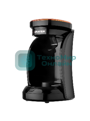 Электрическая турка BRAYER BR1143 черный, исп. кофе - молотый, 0.5 л, 500 Вт.