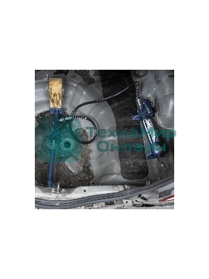 Растяжка гидравлическая Stels 51352 4 т, набор из 17 предметов, 7 сменных насадок, в метал. кейсе