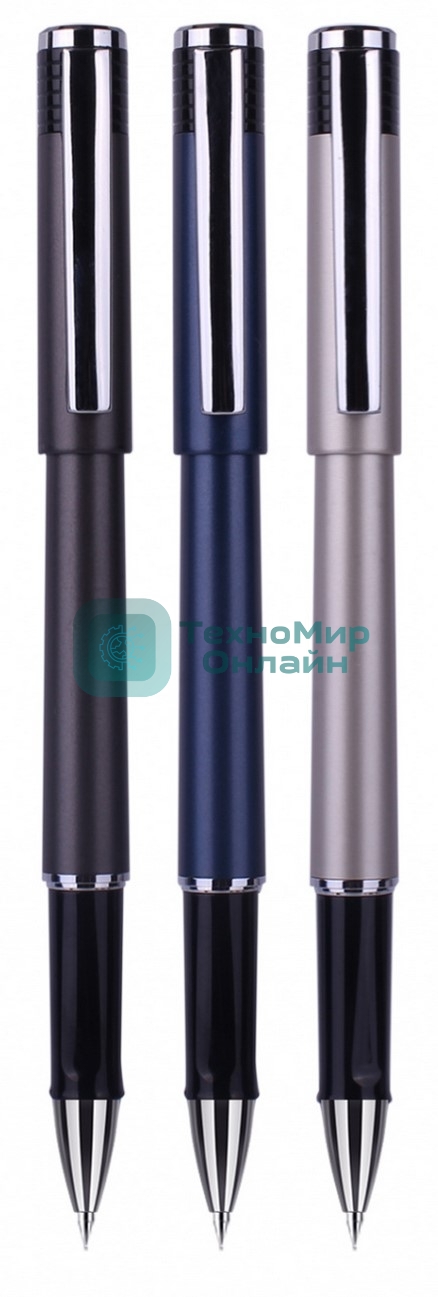 Ручка гелевая Deli S19 ассорти, d=0.5мм, черные чернила, линия 0.35мм