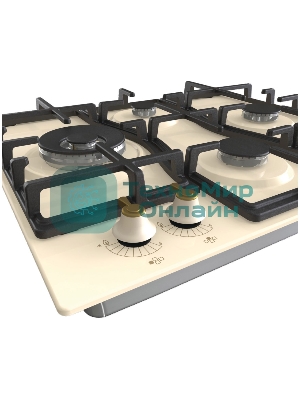 Газовая варочная панель Gorenje GW6D42CLI слоновая кость
