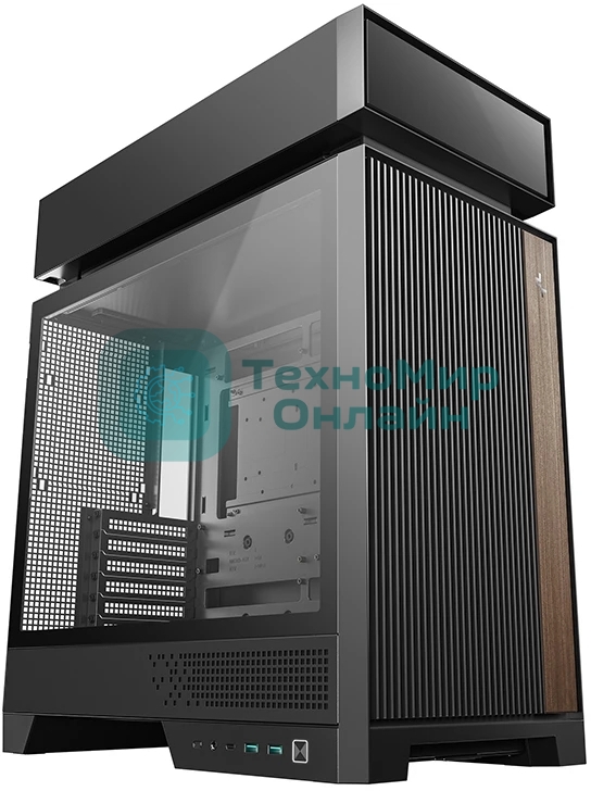 Корпус DeepCool CL660, Midi-Tower, чёрный, 2 x 120 мм