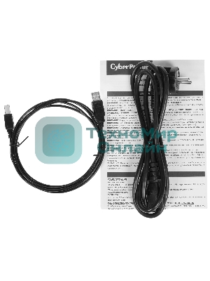 Источник бесперебойного питания CyberPower VP1600ELCD/1600 ВА/960 Вт/USB/RS-232/RJ-11/RJ-45/5 х CEE 7 (евророзетка)
