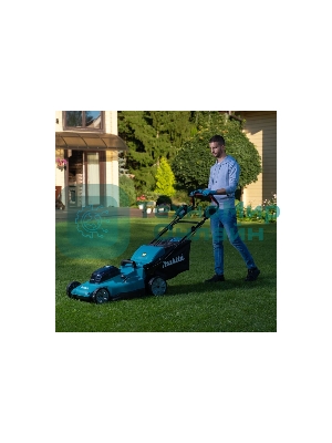 Газонокосилка роторная Makita DLM480CT2 860Вт