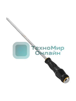 Крестовая отвертка со сквозным хвостовиком (ударная) Deli DL627012 PH4x300