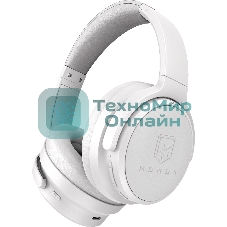 Беспроводные/проводные наушники Ural Молот Н130 белый, полноразмерные, Bluetooth + проводной, активное шумоподавление