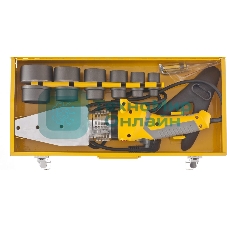 Аппарат для сварки пластиковых труб Denzel dwp-2000 х-pro2000Вт 300 градусов комплект насадок