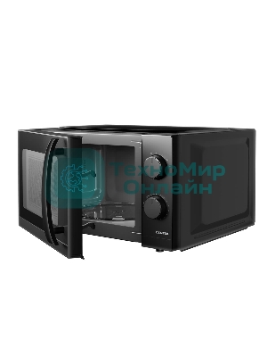 Микроволновая печь Centek CT-1571 черный, 20 л, 700 Вт, переключатели - поворотный механизм