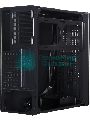 Компьютерный корпус Accord ACC-188R2 черный без БП ATX 4x120мм 1xUSB 2.0 1xUSB 3.0 1xUSB3.1 audio