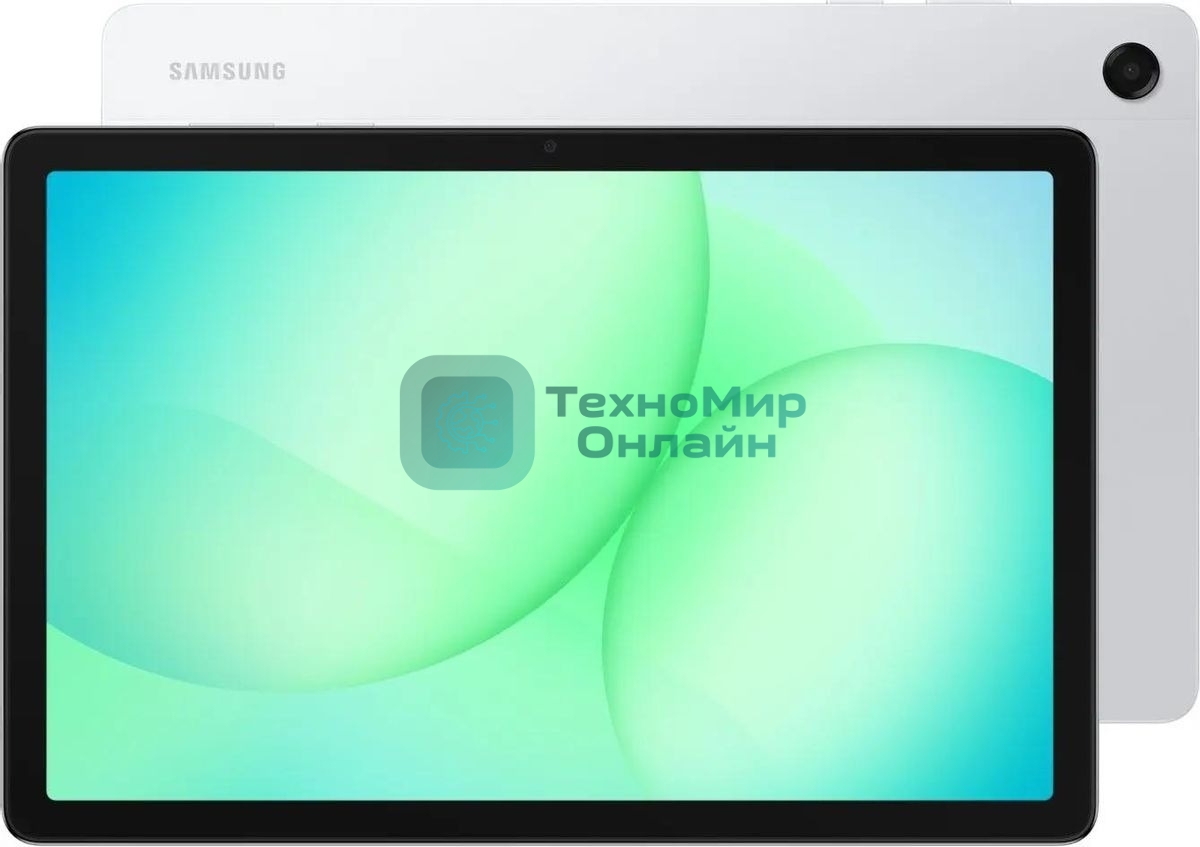 Планшет Samsung Galaxy Tab A11+ BSM-X230 6Gb, 128Gb, Wi-Fi, Android 15, серебристый 8Mpix 5Mpix BT WiFi microSD 2Tb 7040mAh