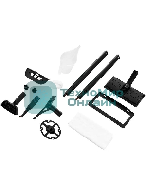 Пароочиститель напольный Kitfort КТ-9103-2 салатовый