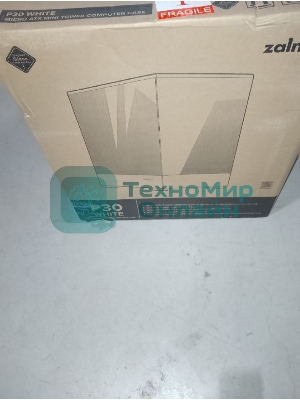 (Поврежденная упаковка) Корпус MiniTower Zalman P30 White (mATX, без БП, ARGB, USB3.2 Type-A + USB3.2 Type-C) (Zalman P30 White)