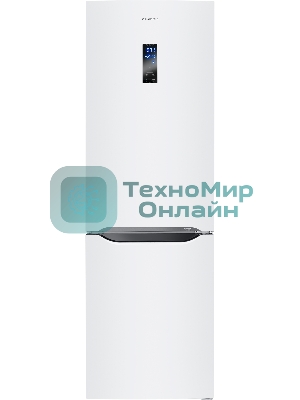 Холодильник Maunfeld MFF187NFIW10 белый двухкамерный 232/98 л морозилка снизу, No Frost