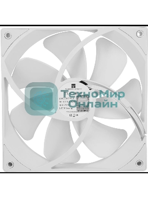 Кулер для корпуса Thermalright TL-C14CW белый (140x140x25mm, 4-pin PWM, 75.8CFM, 26.4dBA, 1500RPM)