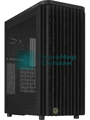 Компьютерный корпус ASUS PROART PA401 WOOD MESH PWM черный