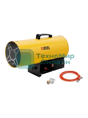 Газовая тепловая пушка Denzel GHG-50, 50 кВт, 1400 м3/ч, пропан-бутан