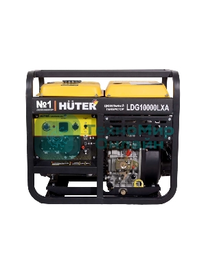 Электрогенератор дизельный Huter LDG 10000LXА, 8.5 кВт, 82 дБ, 124.8 кг