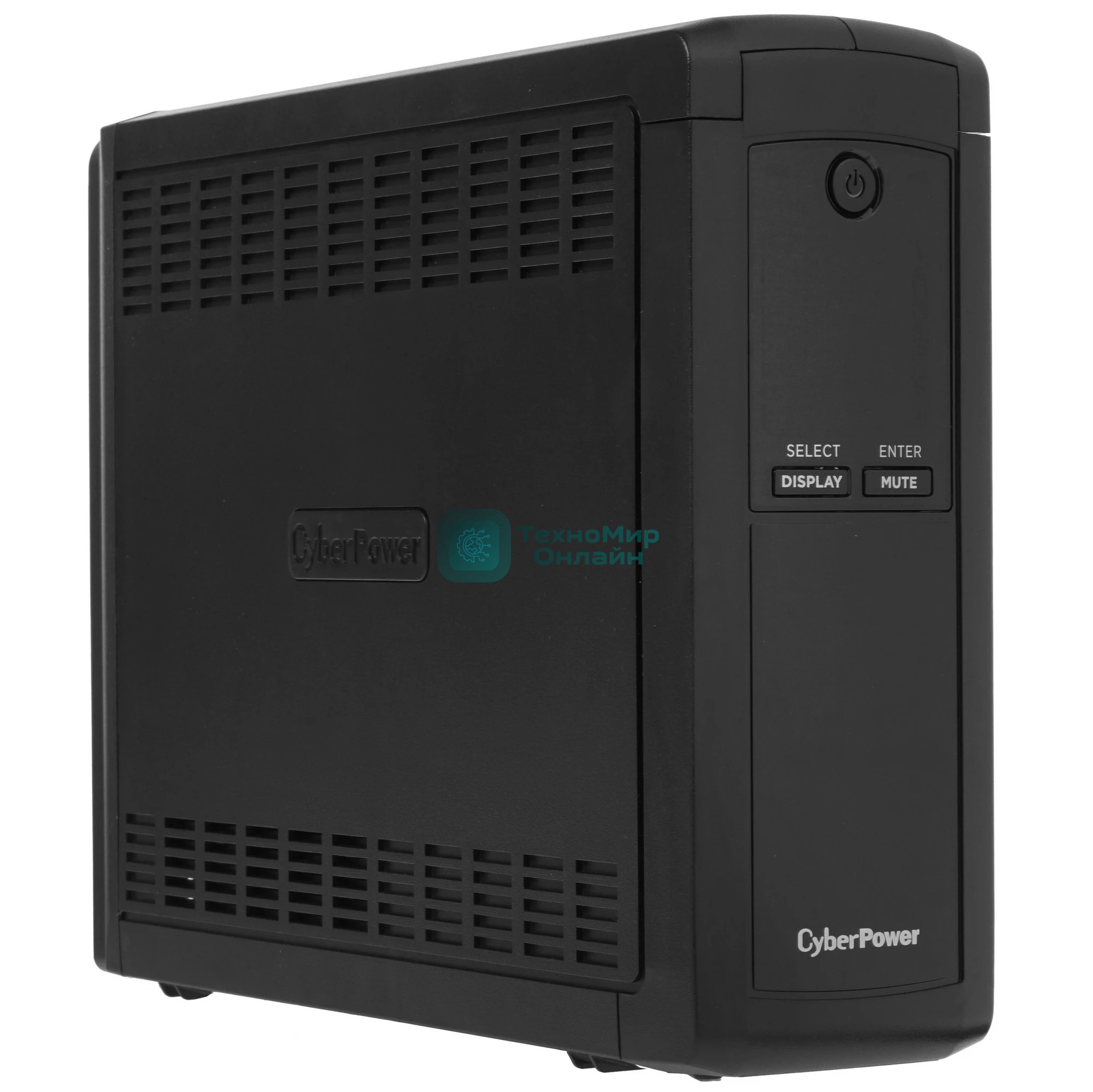 Источник бесперебойного питания CyberPower VP1600ELCD/1600 ВА/960 Вт/USB/RS-232/RJ-11/RJ-45/5 х CEE 7 (евророзетка)
