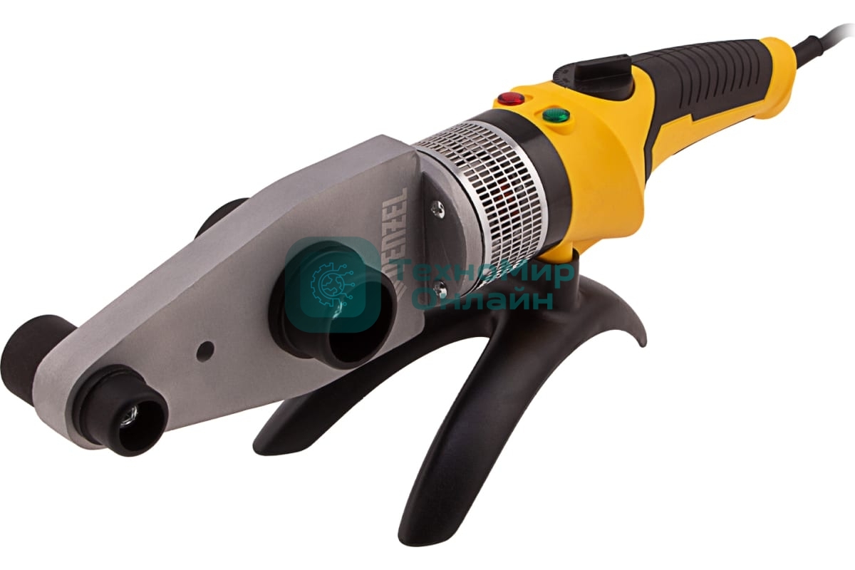 Аппарат для сварки пластиковых труб Denzel dwp-2000 х-pro2000Вт 300 градусов комплект насадок
