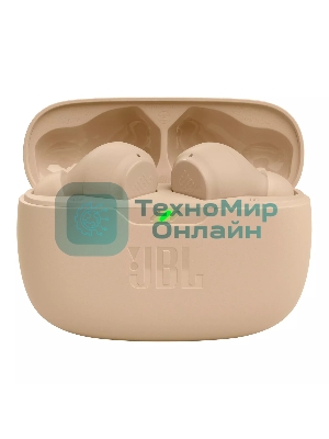Наушники TWS JBL Wave Beam песочный, внутриканальные, Bluetooth, быстрая зарядка, до 8 ч