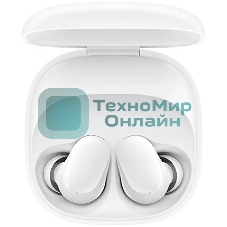 Наушники TWS Xiaomi Redmi Buds 6 Play белый, внутриканальные, Bluetooth, быстрая зарядка, до 7 ч