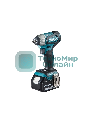 Гайковерт акк MAKITA DTW180RFE  б\щет, 18В, 2x3Ач, Li-ion, 3600у\м, 180Нм, квадрат 3\8