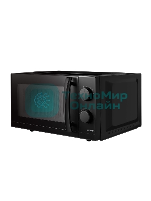 Микроволновая печь Centek CT-1571 черный, 20 л, 700 Вт, переключатели - поворотный механизм