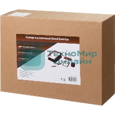 Настольный набор Good Sunrise M6C-25A (6 предметов) фактура красное дерево, материал дерево, бордовый/черный