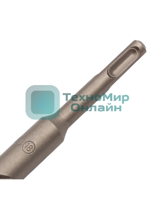 Бур по бетону Denzel двойная спираль, Cobalt W-tip, 18x600 мм, SDS PLUS