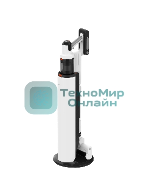 Пылесос вертикальный Garlyn MDC-1200 белый, питание от аккумулятора, 180 Вт, уборка сухая, пылесборник 0,5 л