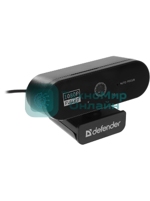 Веб-камера G-lens 2580 FullHD 1920x1080, 30 кадр/с, USB Type-A, микрофон (шумоподавление), автоматическая фокусировка, автоосвещение, штатив в комплекте