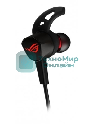 Гарнитура ASUS ROG Cetra II Core чёрный, проводная, mini jack 3.5 мм, вставные