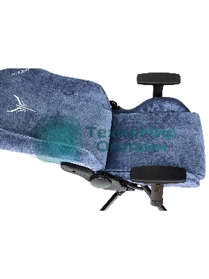 Кресло Knight N1 Fabric синий, ткань, 120 кг, механизм качания