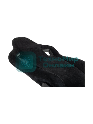 Кресло Zombie Ghost Fabric черный Light-20, ткань (велюр), подголовник