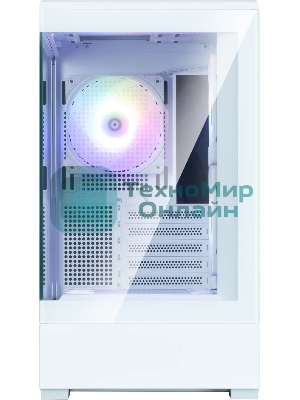 Компьютерный корпус ZALMAN P30 V2, MATX, белый, WINDOW, 2x3.5